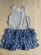 Sukienka w paski 116 next