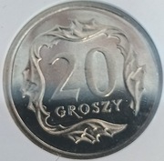 20 groszy 2002 Grading GCN MS 66