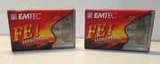 2x Kaseta magnetofonowa EMTEC FE 1 90 Nowa folia Polska dystrybucja