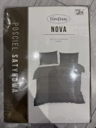 Pościel eurofirany NOVA 3 srebrna szara 200/220 nowa 