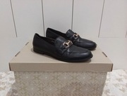 czarne mokasyny marki New Look roz. 40 wkładka 25,5 cm