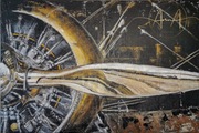 Obraz "Samolot" 150x100cm , SPRZEDANY