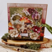 Ręcznie robiona kartka okolicznościowa urodziny imieniny każda okazja