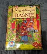 Książka dla dzieci Najpiękniejsze Baśnie. Twarda okładka. Piękne Ilustracje