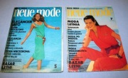 Neue Mode 5,7/1979 + wykroje Vintage Moda, Szycie, Krawiectwo
