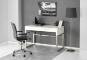 Biurko B-32 Halmar biały chrom