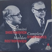 Szostakowicz Shostakovich Komplet symfonii M.Rostropovich Rostropowicz 12CD