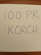 100 Punktów Rozwoju (PR) świat KORCH K Black Fr
