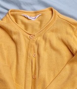 Sweterek swwter 128 cm żółty Coccodrillo 