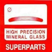 SZKŁO SZKIEŁKO MINERALNE WYPUKŁE OKRĄGŁE DO ZEGARKA śr. 210 gr. 1mm