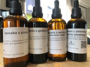 wyciągi z 4 ziół: wrotycz, piołun, goździki, orzech zielony