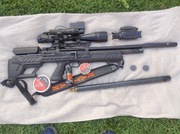 Wiatrówka hatsan 5,5  pcp Bull Boss QE+ akcesoria 