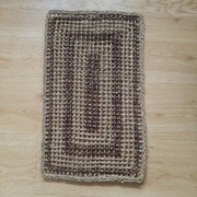 Naturalna mata pod drzwi 58 x 35 z trawy morskiej ręcznie tkana