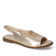 Sandałki złote lato MOTYL 2025 rozmiar 37