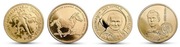 ROCZNIK 2014 -Komplet 4 monety.