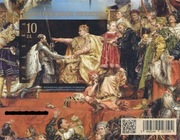 Blok 271  cięty  - 500-lecie hołdu pruskiego.