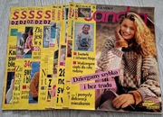 SANDRA DZIANINY rok 1994  komplet 9 zeszytów 