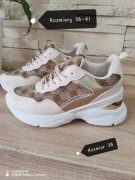 Damskie buty sportowe sneakersy eko skóra rozmiary 36-41