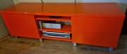 Szafka RTV pomarańczowa lakierowana 