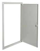 HAGER fw2 Rama maskująca z drzwiami do rozdzielnic podtynkowych dla FW624FT