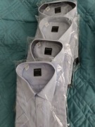 Koszula niebieska krotki rękaw  188/194 k.46