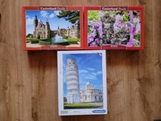Puzzle Zestaw - Castorland 1000 i 1500 + Trefl 1000 
