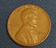USA 1 cent Lincoln Head 1960 r.