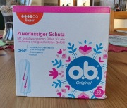 TAMPONY O.B. Original SUPER 56 sztuk