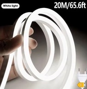 10M Silikonowa Neonowa Taśma LED 220V Wodoodporna 