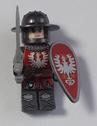 Figurka rycerza polskiego z uzbrojeniem kompatybilne z Lego