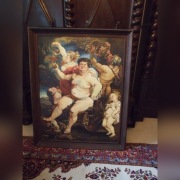 Obraz olejny  BACHUS (kopia według obrazu Rubensa)