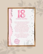 Personalizowany certyfikat dyplom na urodziny ślub wesele chrzest rocznice 