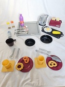 Zestaw zabawki smoby mini tefal czajnik naczynka kuchnia jedzenie