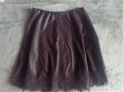 Patrizia Pepe spódniczka damska EKO Skórka roz.IT 40 Polskie S 