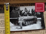 Fotografia Wałcz 1992 transporter opancerzony żołnierz wojsko 