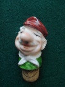 Stary korek nalewak do butelki