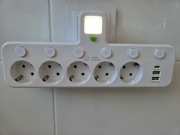 Listwa gniazdo przedłużacz złodziejka