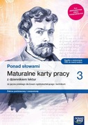 Ponad słowami Maturalne karty pracy 3 rozszerzony
