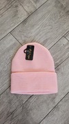 T.a.n fashion pudrowy  róż czapka beanie nowa