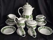 Serwis do kawy porcelana MIŚNIA Meissen Vintage retro kawowy antyczny