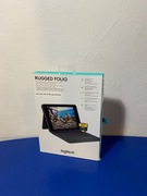 Etui na iPad LOGITECH Rugged Folio Szary Klawiatura