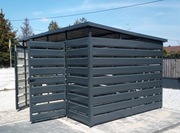 Wiata Śmietnikowa Altana Zabudowa Koszy Śmietnik 