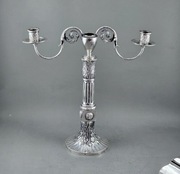 Świecznik kandelabr srebro 1790 r. DREZNO Saksonia 