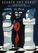 Plakat Lenica Jan Szachy i sztuka 1990 rok
