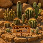 KAKTUSY MROZOODPORNE 12 SADZONEK NA SKALNIAK 