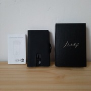 Portfel MIKALZO etui na karty RFID slim skóra