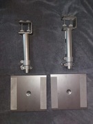 2 Statywy Millenium DM1 Mocowane Do Blatu Pod Monitor Studyjny