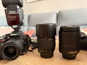 Sprzedam Aparat Nikon D5300 w zestawie stan idealny 