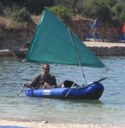 Kajak/canoe Sevylor Colorado z ożaglowaniem