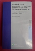 Wolność prasy a ochrona prywatności osób wykonujących działalność publiczną